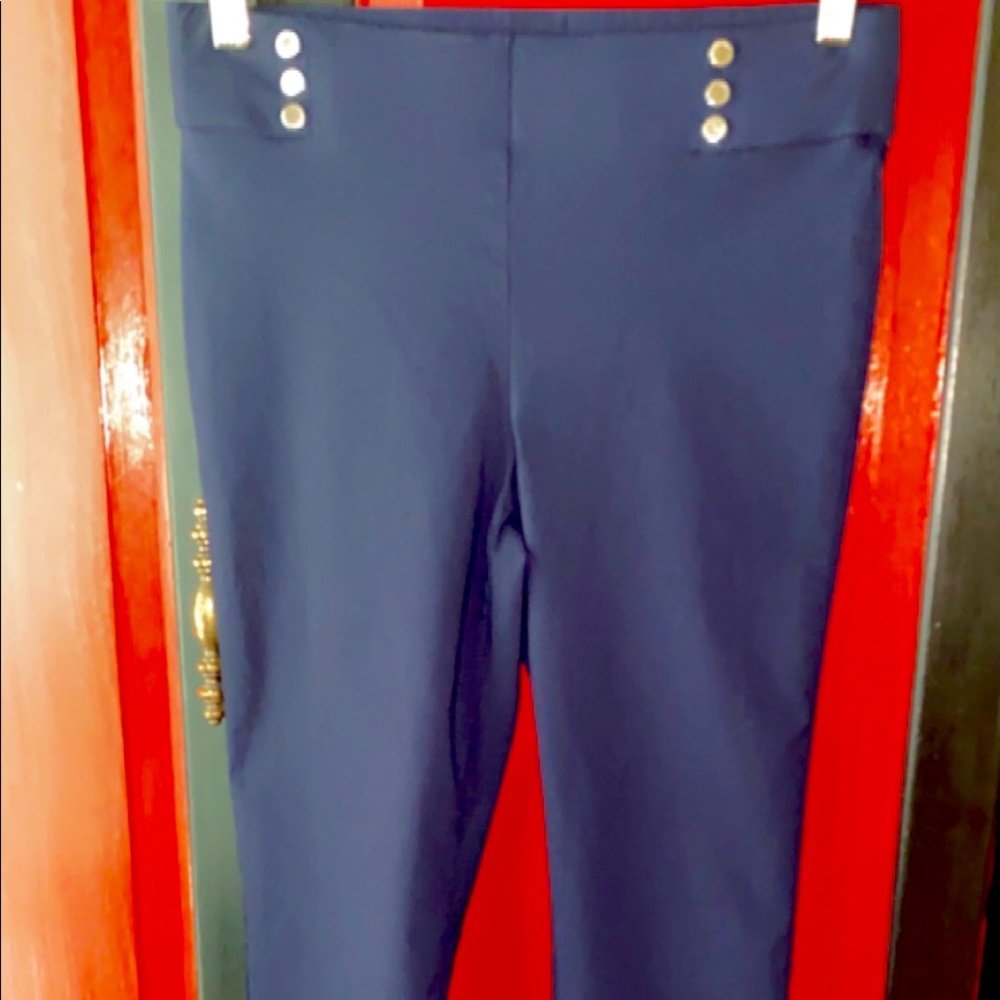 Rafaella Navy slacks size 12 never worn